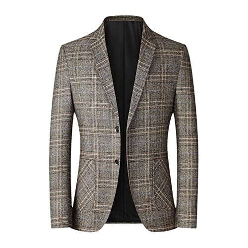 Blazer homme motif écossais résout le choix de tenue de mi-saison en L制造