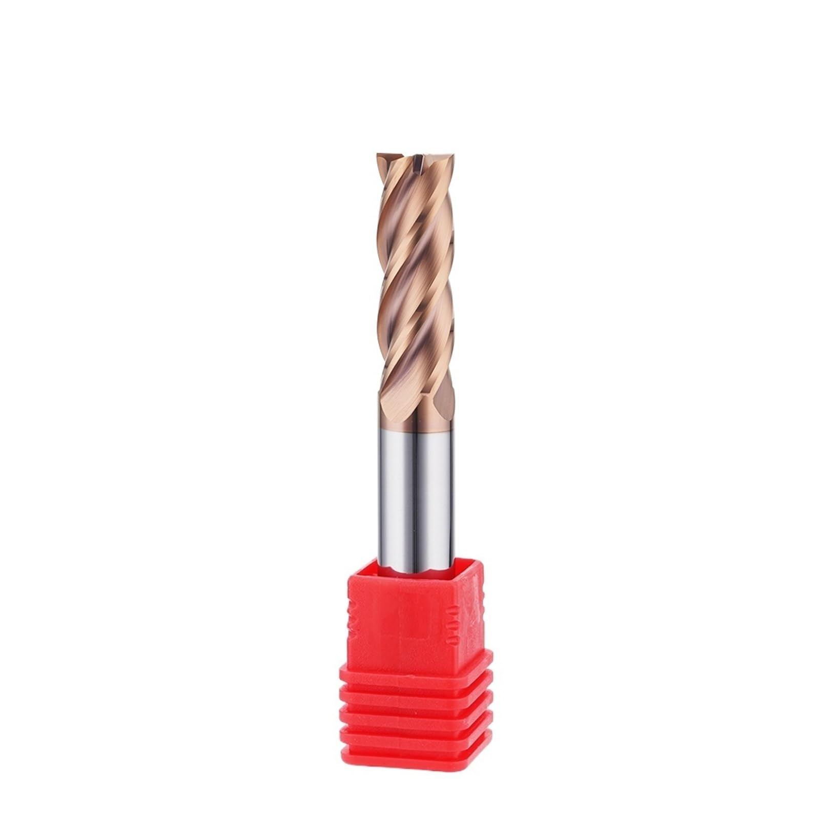 End Mill Set 6mm 8mm 10mm 12mm for CNC Milling and Metalworking(12X12X150L)