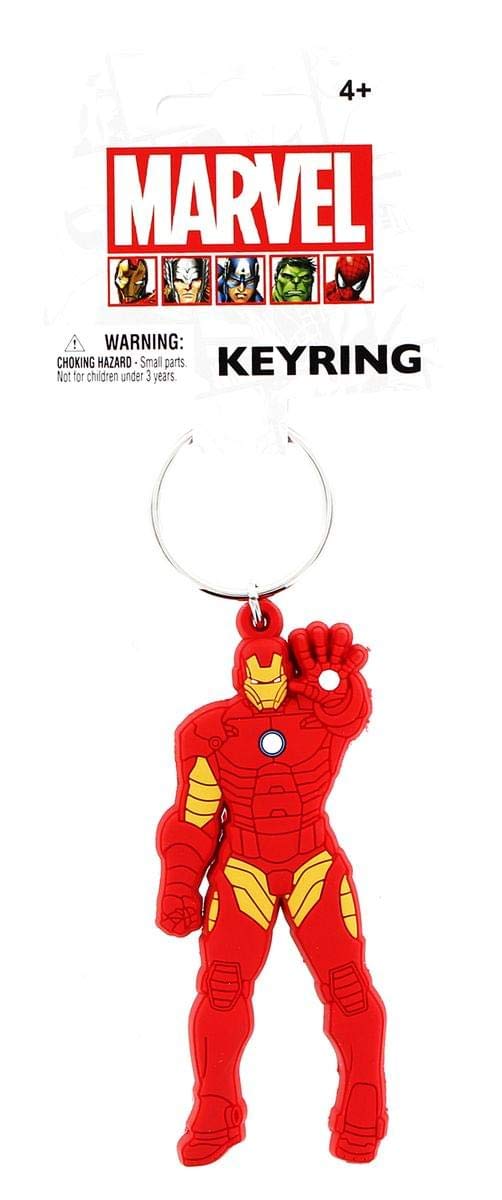 Marvel Iron Man Soft Touch PVC Key Ring
