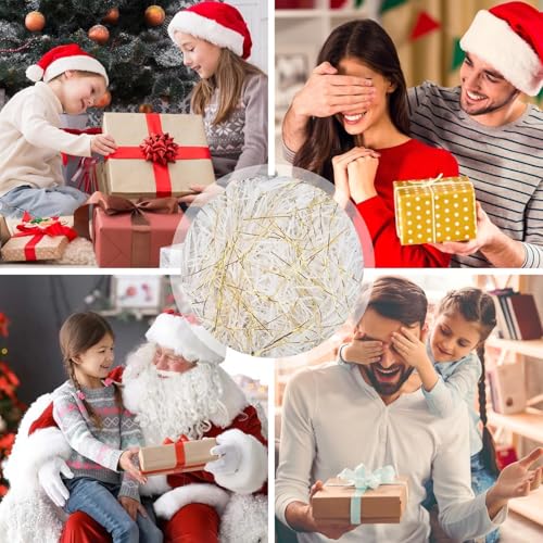 TXXATX 270g Füllmaterial Geschenk Geschreddertes Papier Weiß Hamper Shred Raffia Verpackungsmaterial Füllmaterial Schwarz Geschenk Füllung für DIY Dekorations Pakete Geschenkbox Präsentkorb