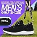 ZEBA Handsfree Slip-On Mens Golf Shoes - Enhanced Stability, Supreme Comfort, and Reliable Slip Resistance with Our Golf Shoes (Bandit Black, X-Wide, 13)