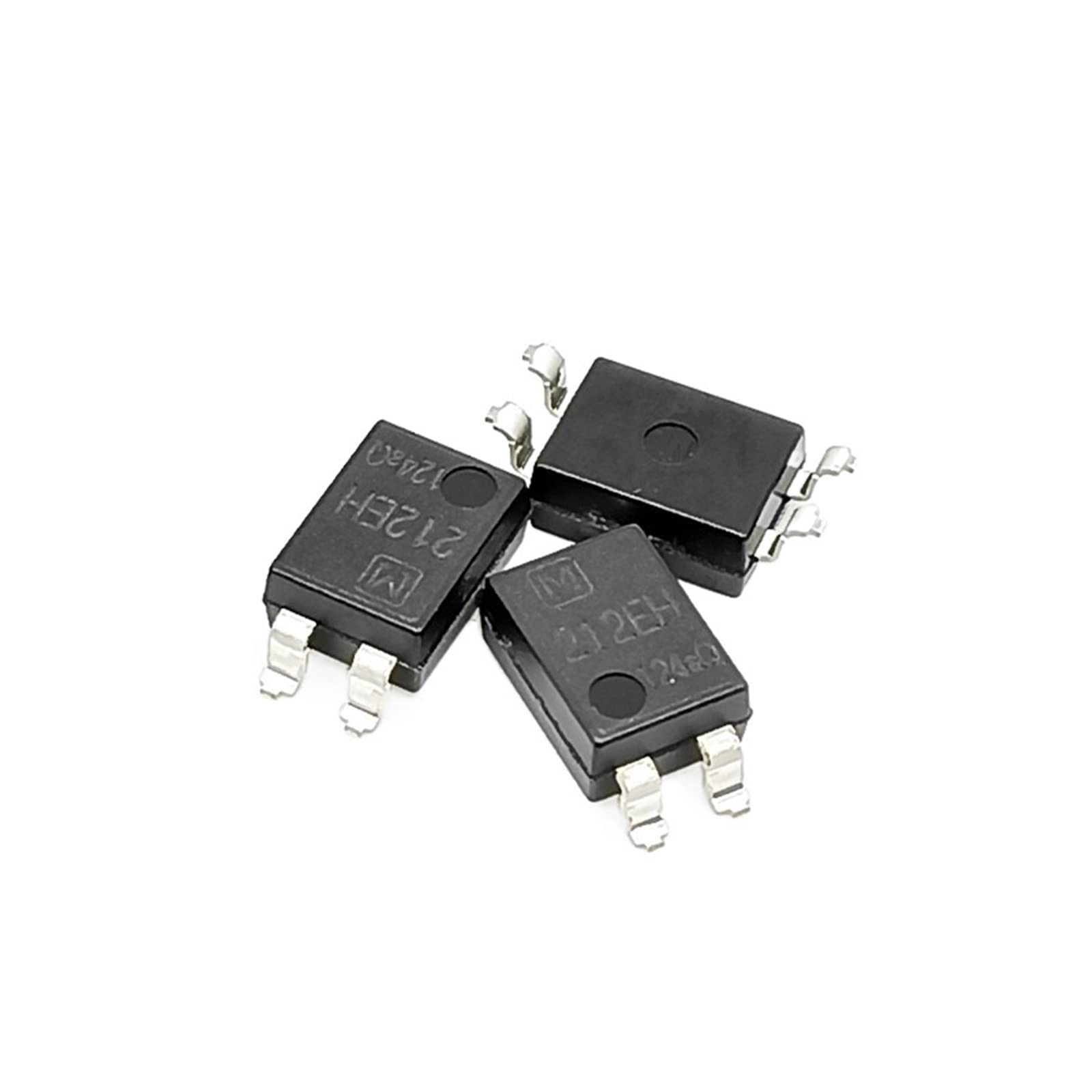 Piezas electrónicas Aislador de relé de estado sólido optoacoplador de 3 piezas AQY212EHAX 210 211 214 parche recto 4 Piezas de recambio (Size : AQY210EHAX)
