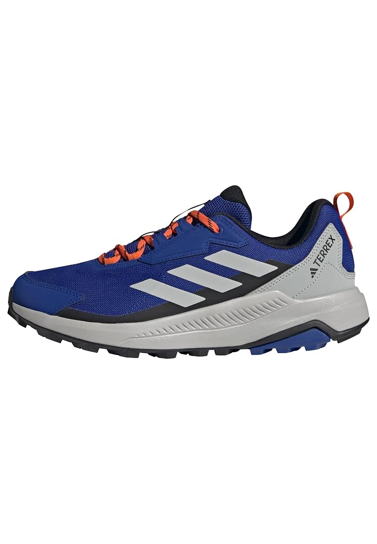 Adidas Herren Terrex Anylander Hiking Shoes, Semi Lucid Blue/Grey Two/Core Black, 44 EU