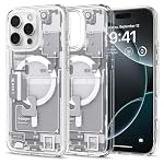 Spigen – Spigen iPhone 16 Pro Hülle Ultra Hybrid MagFit -Zero One Whi