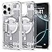 Produktbild Spigen für iPhone 16 Pro Hülle [Anti-Yellowing] Ultra Hybrid MagFit Case Handyhülle Transparent Dünn Slim Kompatibel mit MagSafe -Zero One White