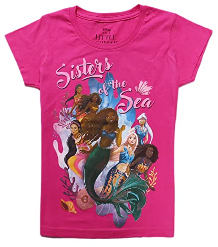 Disney Girls Little Mermaid Sisters of The Sea Tee