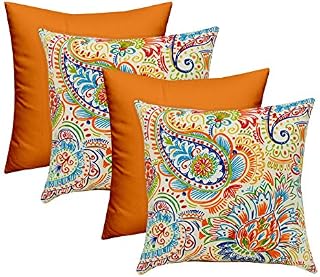 RSH Décor Designer Indoor/Outdoor - Gilford Thin Line Paisley Coordinating Pillow Sets