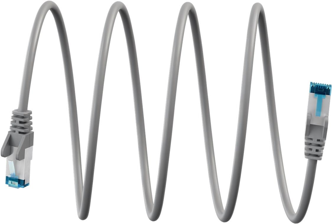 Cable LAN 20m CAT 6A SFTP para instalar internet estable en el salón 8