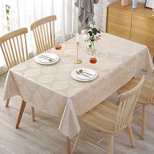 Nappe rectangulaire en vinyle pour stopper les taches sur la table