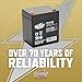 Interstate Batteries 12V 5Ah Battery (F1 Terminal) SLA AGM VRLA Rechargeable Replacement for Alarms, Security, Garage Door Openers for Chamberlain, Genie, Liftmaster, Craftsman, Workhorse (SLA1055)