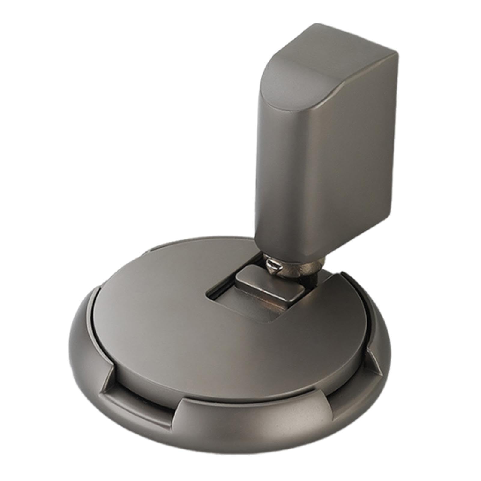 Butée de porte au sol mécanique sans perçage et coupe-vent robuste