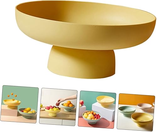 Miniatura 7 de BESTOYARD Bandeja de frutas pastel de helado bandeja de sushi bandeja de plástico discos de plástico cuencos de plástico titular de frutas Cesta de