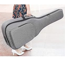 NINAINAI Housse pour Guitare Acoustique Sac à Dos de Guitare à Double épaule épaissi à Double épaule 36/39/40/41 Pouces… - Les Beatles, Paul McCartney, John Lennon, RIngo Starr, George Harrison NINAINAI Housse pour Guitare Acoustique Sac à Dos de Guitare à Double épaule épaissi à Double épaule 36/39/40/41 Pouces… – Image 2