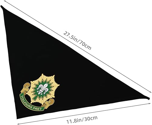 Miniatura 6 de Insignia USA Army 2nd Cavalry Regiment V2 - Bufanda para perro, bandana para mascotas, gatos, baberos para mascotas