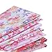 Befaith 7pcs / Set Tessuto di Cotone per Cucire Quilting Patchwork Home Textile Rosa Serie Tilda Bambola di Stoffa Corpo 25 * 25cm
