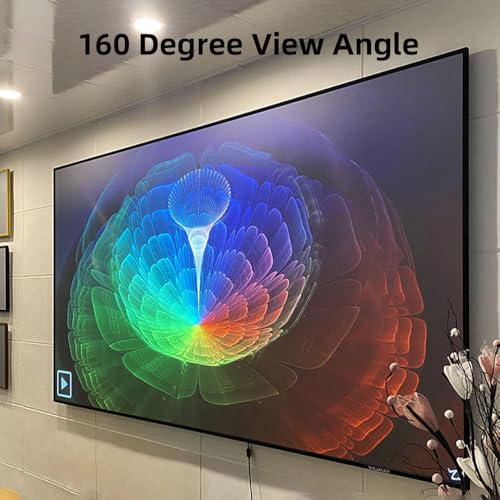 Pantalla de proyección Fresnel para proyector UST 70x39 in miniatura 4
