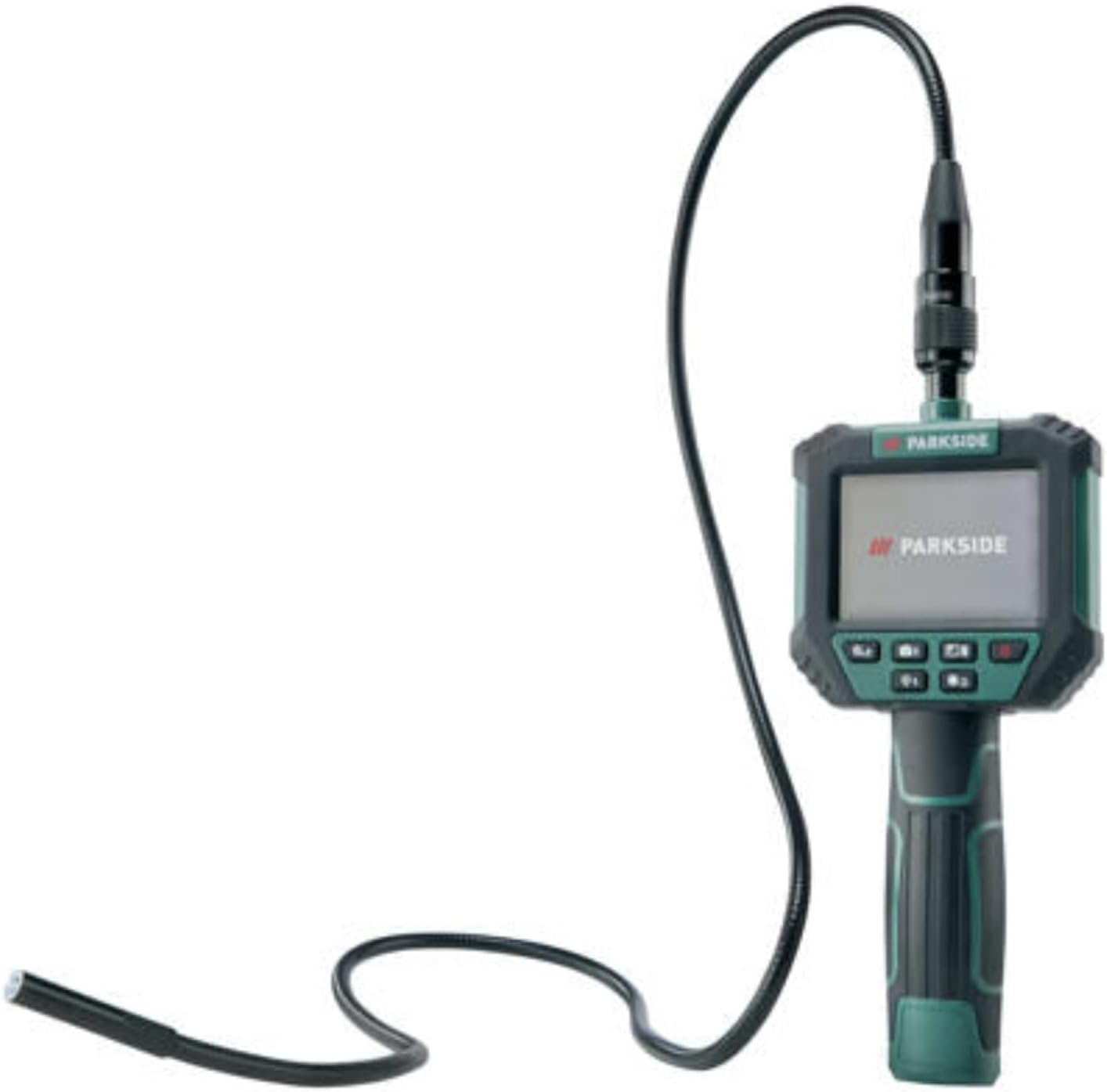 Parkside Inspection Camera with gooseneck probe attached