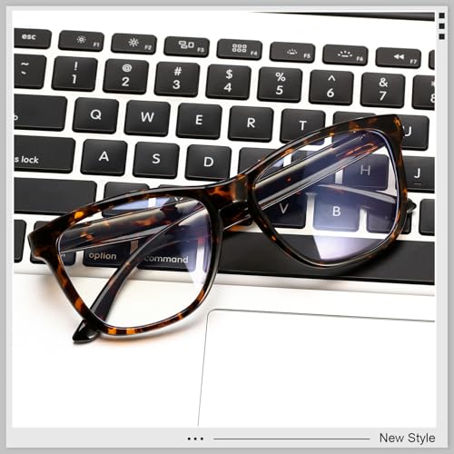 Image of Retro Blue Light Blocking Glasses for Women Men Classic Style Computer TV Eyeglasses Anti Eyestrain