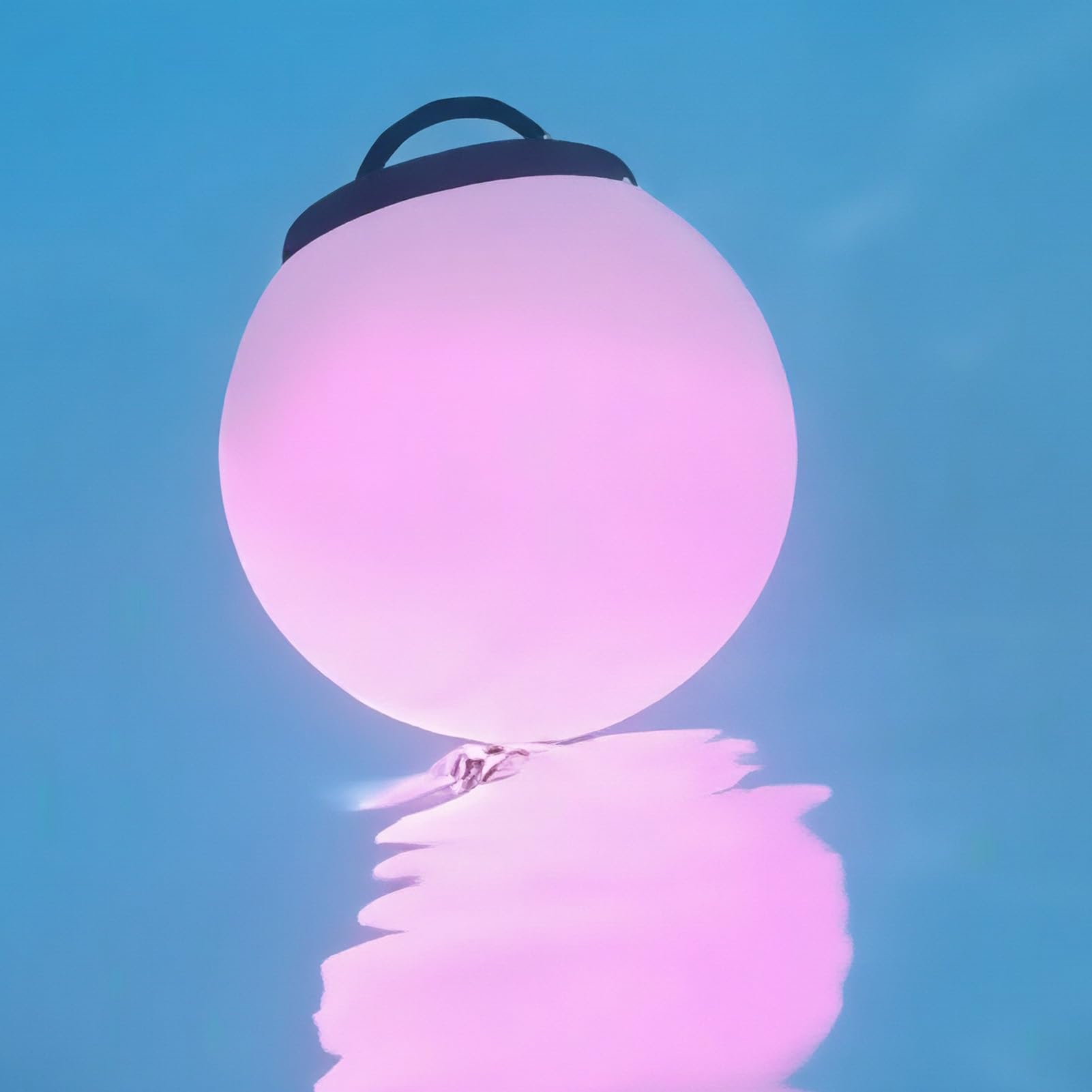 Luocute Lampada a Sfera a LED, Lampada D'atmosfera Che Cambia Colore da 5,9 Pollici, modalità Sfumatura Automatica a 7 Colori Abbaglianti, Resistente All'acqua Fino a 10 M per Feste in