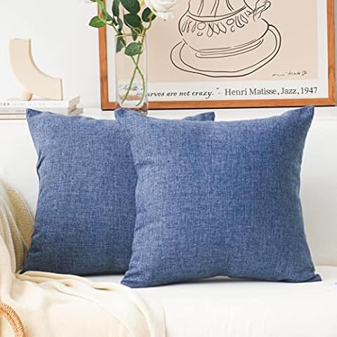 Home Brilliant Linen Decorative Pillow Cover Cover