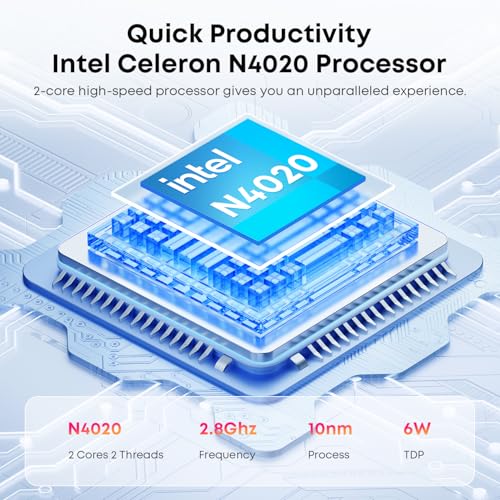 Image of CHUWI Laptop Computer 15.6'', 256GB SSD 8GB DDR4, Windows 11 Business Laptop with Intel Celeron CPU, 2K FHD Display, TF Card, WiFi, Bluetooth, HDMI, Type-C, 38Wh Battery, Grey (Herobook Plus)