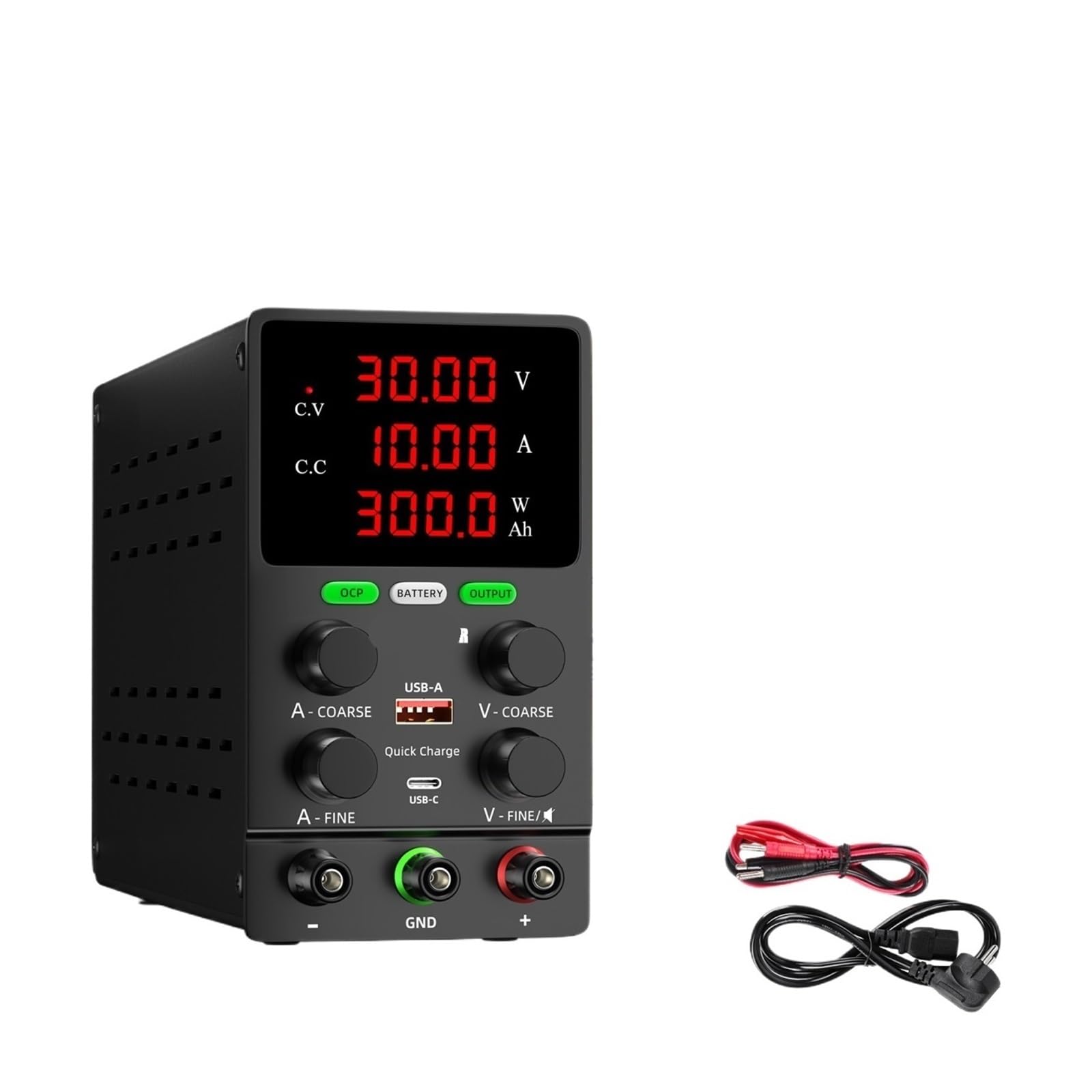 Alimentation CC réglable 15V 30A chargeur batterie R-SPS1530C