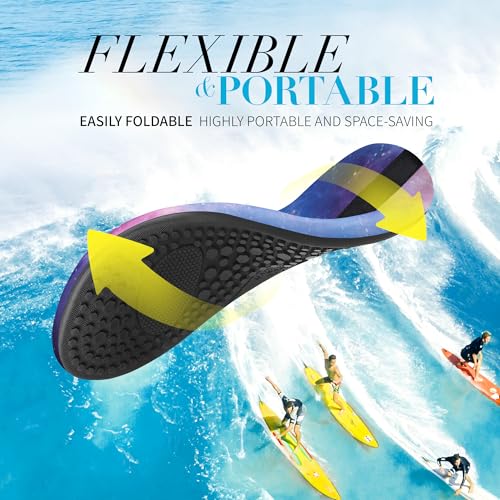 Image of Homitem Water Shoes for Women Men Aqua Socks Swim Beach Pool River Slip-On Barefoot Quick-Dry Vacation Cruise Essentials Accessories for Yoga Kayak Sports