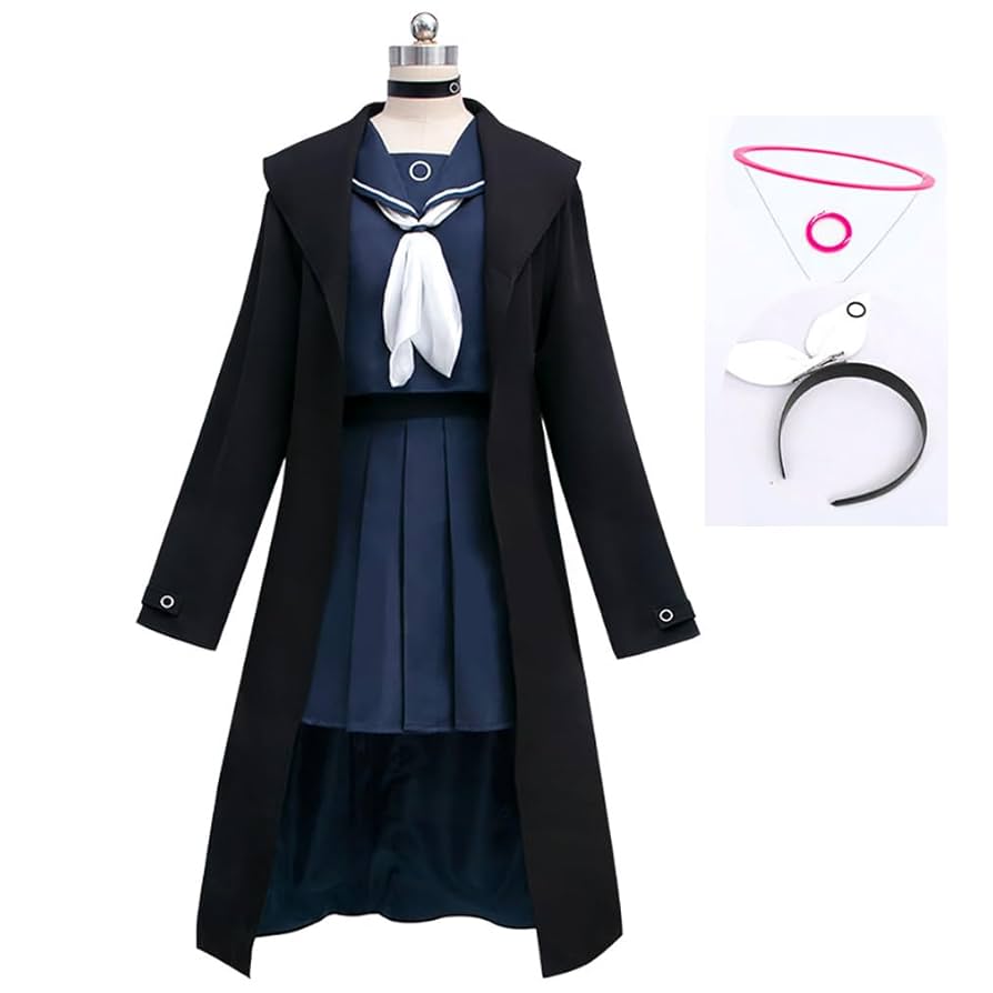 Amazon.co.jp: ブルーアーカイブ アロナ プラナ 風 コスプレ衣装
