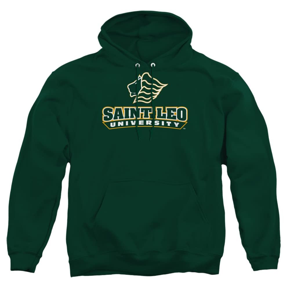 LOGOVISION Official Collegiate Distressed Primary Logo Adult Pullover Hoodie Collection — view 539