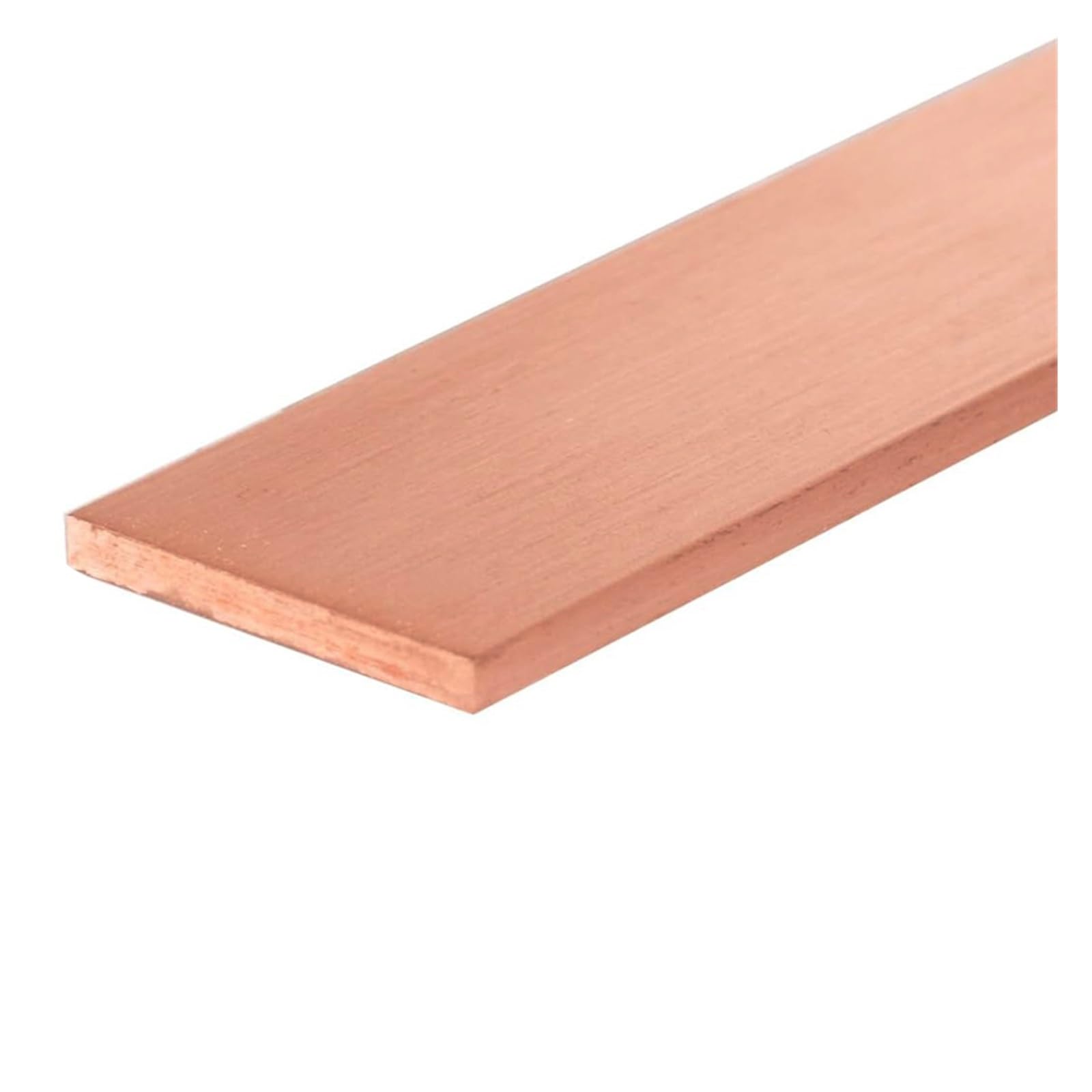 1 pièce Longueur: 100-500mm, bande plate en cuivre, plaque de cuivre, matériau de bricolage Épaisseur: 1/1,5/2/3/4/5/6/8/10mm(3x15x250mm)