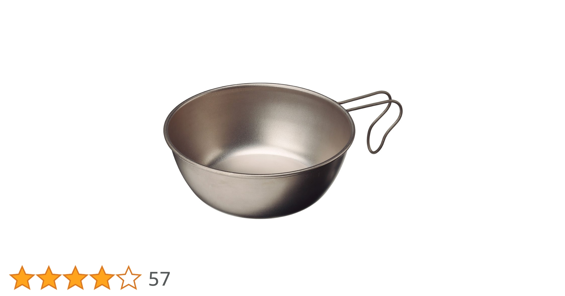 新品　EVERNEW チタン シェラカップ EBY140 680ml　4個セット Amazon.co.jp: エバニュー(EVERNEW) チタンシェラカップ680ml EBY140