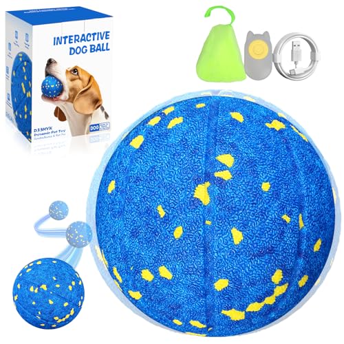 RGISHOP Brinquedo interativo inteligente para cães com controle r...