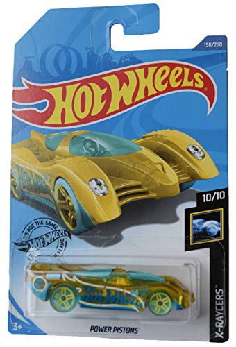 Hot Wheels Regular Treasure Hunt Power 158/250, Yellow
