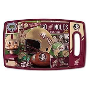 YouTheFan NCAA Florida State Seminoles Retro Series Cutting Board One Size