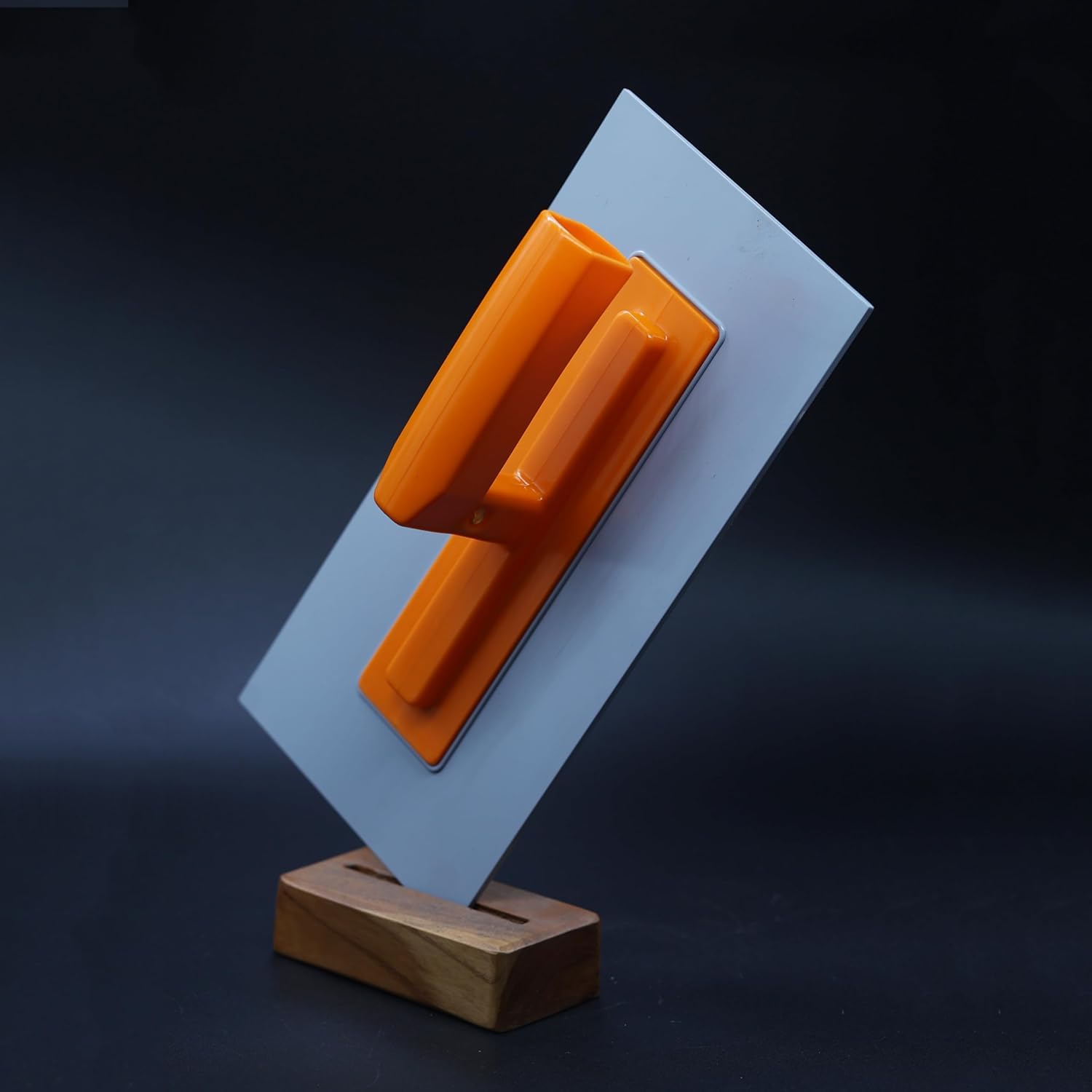 Professional Plastering Rusting Trowel, Orange Handle, 28 x 14 cm 4