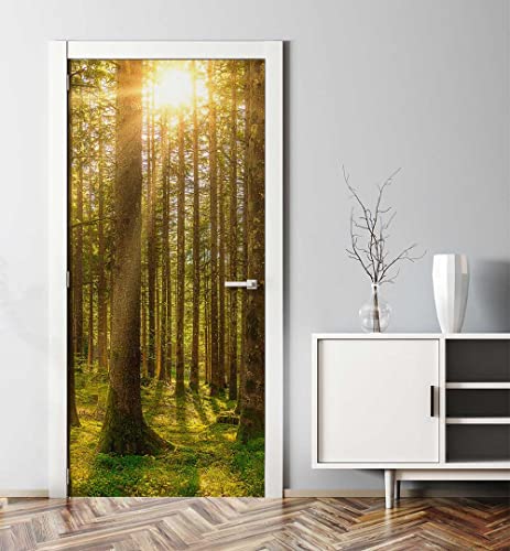 MyMaxxi - Tür bekleben mit Türtapete Selbstklebend 90x200...