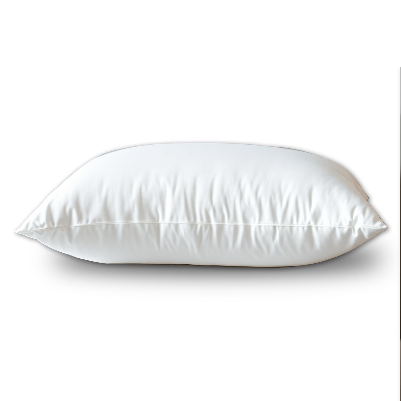 Standard Luxury Pillow 1-Pack - 50x75 cm - Standard Size Hotel Quality Soft Pillow for Sleeping - Bounce Back Support Bed Pillows - Hypoallergenic Soft Hollowfibre