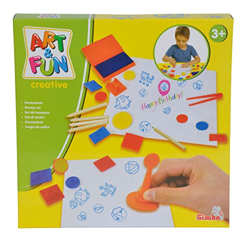 Simba 106314000 "Art & Fun - Juego de Sellos