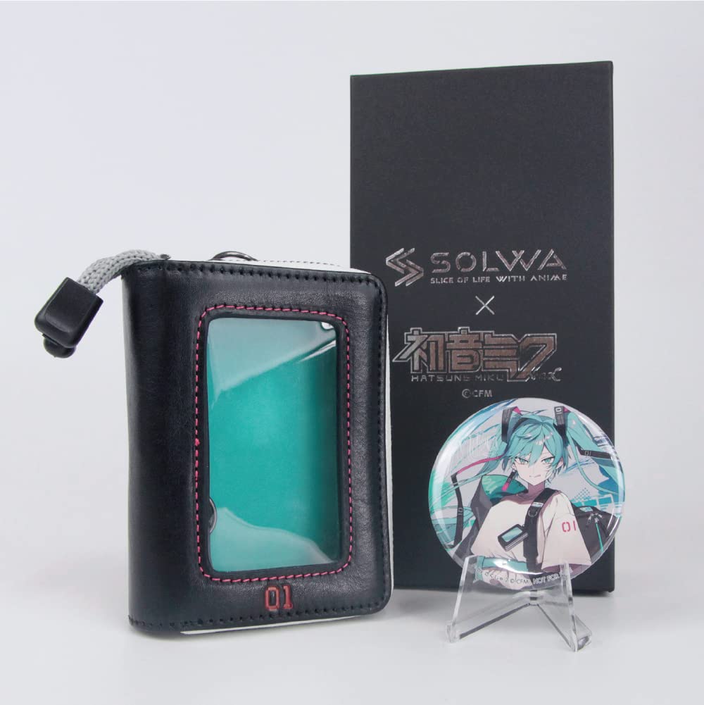 未使用　Premico　初音ミク 本革ウォレット&名刺入れセット　保存箱傷みあり 初音ミク 本革ウォレット＆名刺入れセット／プレミアム