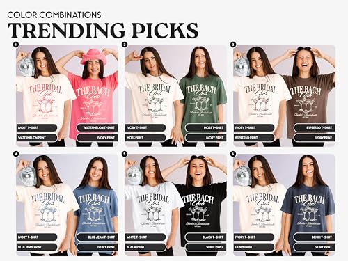 Bachelorette Club Shirts, Social Club Bachelorette Party Shirts for Bridal Party, The Bach Club Bachelorette Shirts for Future Bride and Bridesmaids2