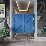 Rustikale Massivholz-Schaukeltüren – Cowboy-Stil Lamellentore für Küche und Esszimmer, 70 cm x 90 cm, ideal für Salondekoration und rustikalen Wohncharme