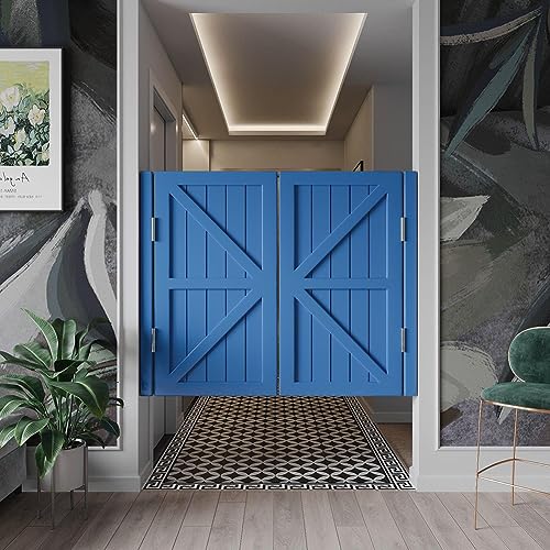 Rustikale Massivholz-Schaukeltüren – Cowboy-Stil Lamellentore für Küche und Esszimmer, 70 cm x 90 cm, ideal für Salondekoration und rustikalen Wohncharme
