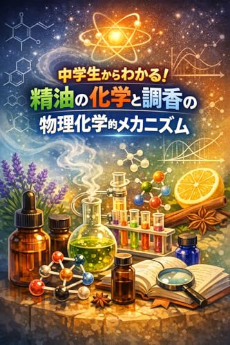 中学生からわかる！精油の化学と調香の物理化学的メカニズム