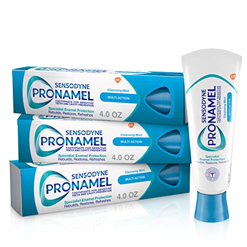 PRONAMEL Sensodyne MultiAction SLS Free Toothpaste for Sensitive Teeth to...