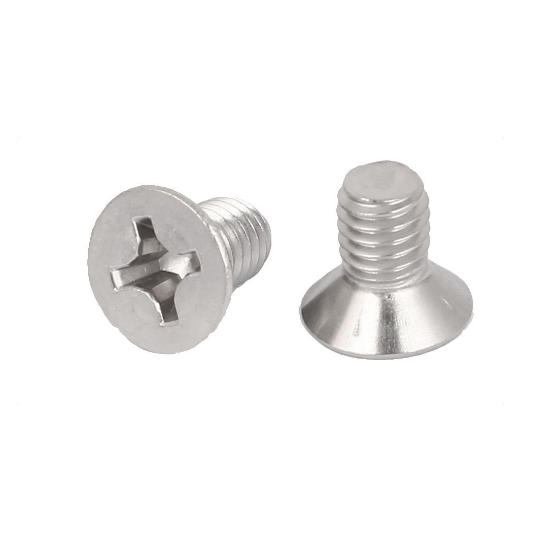 8 - 32 X 1/10,2 Cm Piatto Viti A Testa, Phillips Drive, Acciaio INOX 18