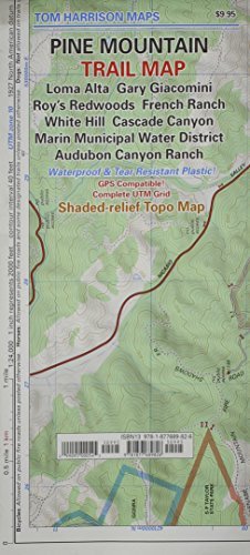 Pine Mountain Trail Map (Tom Harrison Maps) by Tom Harrison Maps (2004-06-01)