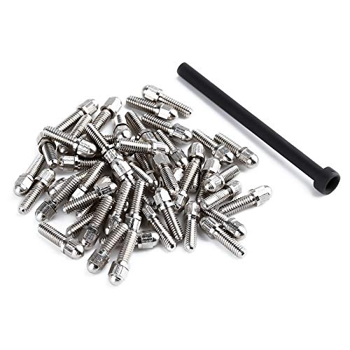 INJORA RC M2.5 Metal Screws with Screw Tool Wrench for 1.9 2.2 Wheels 1/10 car RC Crawler TRX4 Axial SCX10 90046 AXI03007 Redcat Gen8,30pcs