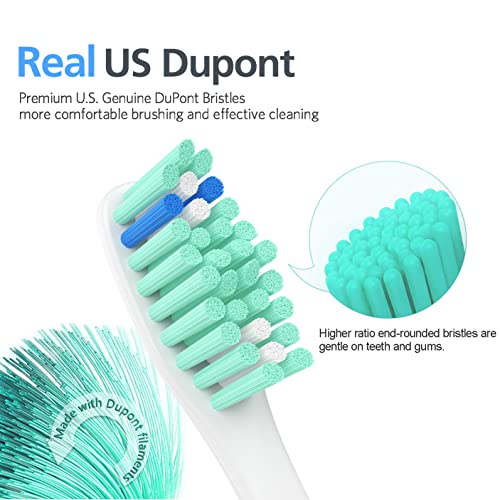 Replacement Toothbrush Heads For Philips Sonicare Replacement Heads E-Series,Compatible With Phillips Sonicare Replacement Brush Head Essence,Elite Electric Toothbrush Handle,4 Pack #TOP2