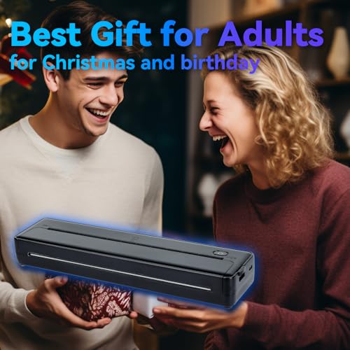 Image of 2-In-1 Bluetooth Thermal Printer & Tattoo Stencil Printer X8 - Inkless Portable Printers Wireless for Travel Office Home Use, Impresora Termica Portatil, Best 100 Dollar Gift for Christmas