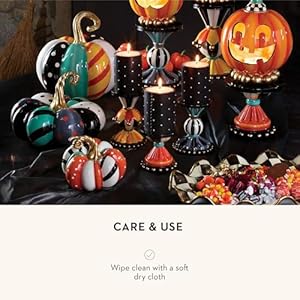 Mackenziechildsminipatchworkspicepumpkindecorativeresinautumnandhalloweenhomedecor Urban Country Home Decor Mackenzie childs mini patchwork spice pumpkin decorative resin autumn and halloween home decor urban country home decor